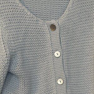Light Blue cardigan sweater by J. Jill - size M